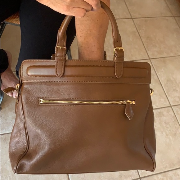 Tory Burch brown messenger bag - Picture 4 of 7